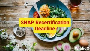 SNAP Recertification Deadline Weekend Applications Accepted